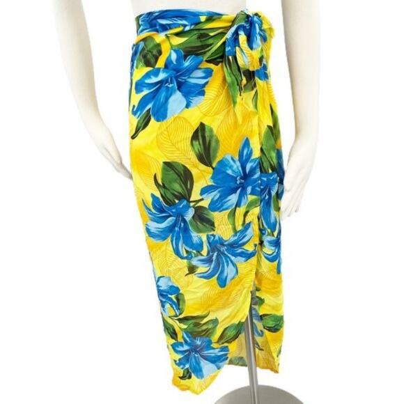 ELIZABETH STEWART Vintage Wrap Waist Cover Up - Picture 6 of 9